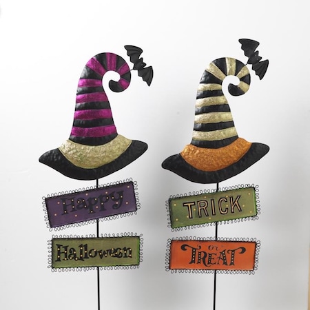 L & L Gerson 39 in. Witch Hat Yard Decor 2530520